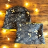 Mütze und Loop Set Kinder Bienen Herbst I Mütze Jersey und Schal