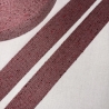 Gurtband 30 mm meliert bordeaux rot rosa brombeere