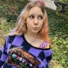 Wohlfühlpulli Größe 40-44 lila