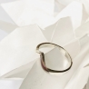 Wishbone-Ring aus Silber