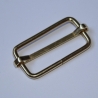 2x Schieber 30 mm gold Versteller beweglich Gurtversteller