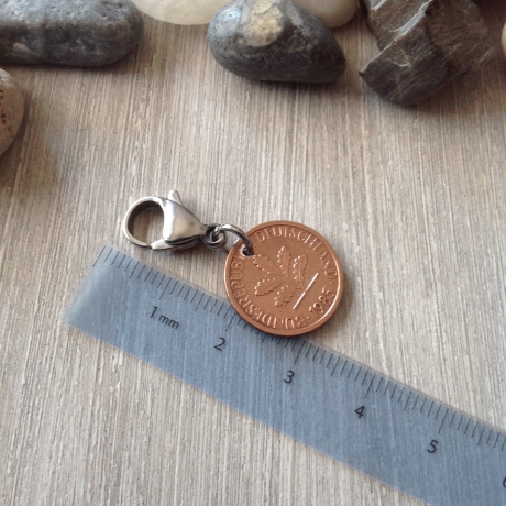 Glückspfennig von 1985 / Charm Geschenkartikel