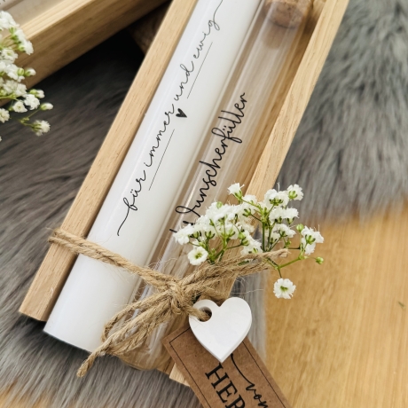 Geldgeschenk Hochzeit mit Wunscherfüller 