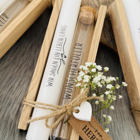 Geldgeschenk Hochzeit mit Wunscherfüller 