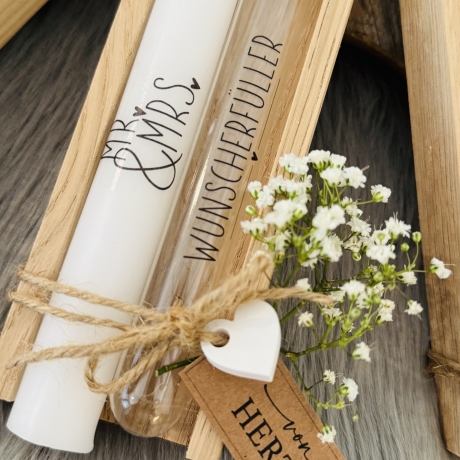 Geldgeschenk Hochzeit mit Wunscherfüller 