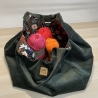 Damen Cordtasche  Shopper  Projekttasche Cord grünhandmade 