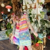 Sommerkleid mit Bindebändern Größe 38-42
