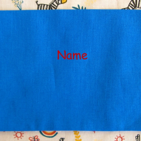 Kinderschürze - Zebras - auf Wunsch personalisiert