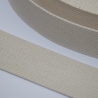 Gurtband Baumwolle 30 mm natur - 1,2 mm Stärke