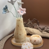 Handgefertigtes Epoxidharz-Deko-Set mit Tablett 