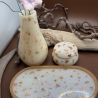 Handgefertigtes Epoxidharz-Deko-Set mit Tablett 