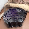 Epoxidharz-Untersetzer „Honigwabe“ – Handmade Gläseruntersetzer 