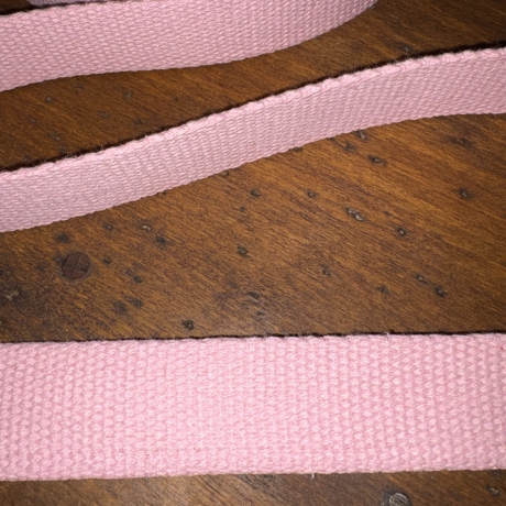 Baumwoll Gurtband 30 mm nachhaltig recycelt – rosa