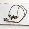 Turteltauben • Halskette bronze | Halsschmuck | Kette | Vogel