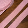 Baumwoll Gurtband 30 mm nachhaltig recycelt – rosa