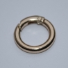 Rundkarabiner gold hell 23mm 16mm Karabinerring Schlüsselring