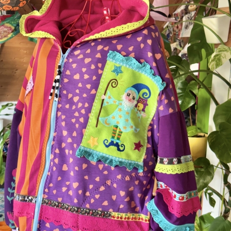 Wohlfühljacke gefüttert Größe 40-42