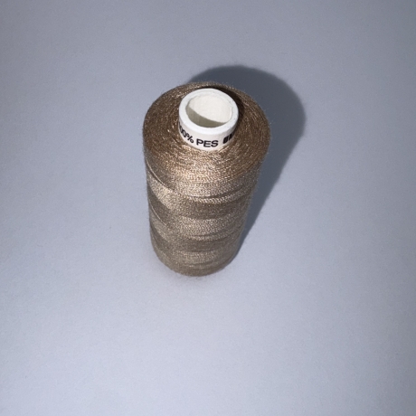 Nähgarn beige sand dunkel 500 m - Polyester 