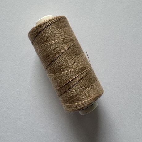 Nähgarn beige sand dunkel 500 m - Polyester 