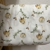 Musselin Stoff Tiere | Blätter | Hund | Meterware | Öko Tex 100