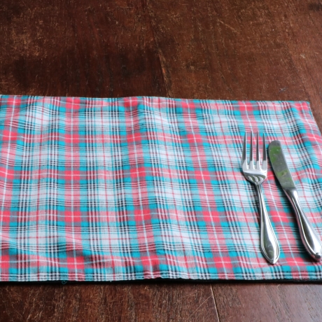 Tischset Weihnachten / Platzdeckchen / Platzset aus Stoff grün
