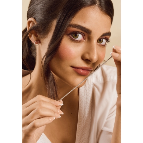 Marigria - 925/- Sterling Silber Ohrstecker „Círculo“