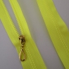 Reißverschluss 3mm neongelb & Zipper silber gold schwarzsilber