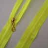 Reißverschluss 3mm neongelb & Zipper silber gold schwarzsilber