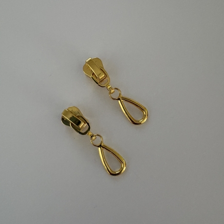 Reißverschluss 3mm neongelb & Zipper silber gold schwarzsilber