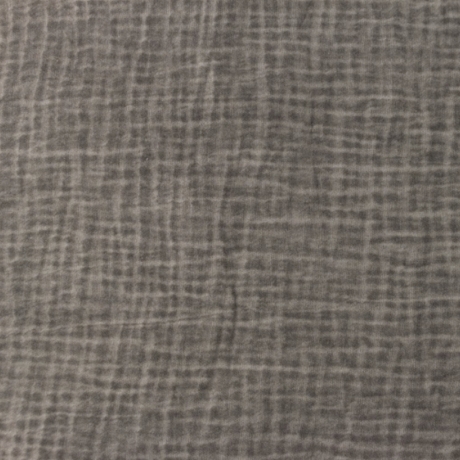 Musselin Stoff Dirty Wash | Taupe Grau | Meterware | Öko Tex 100