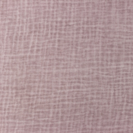 Musselin Stoff Dirty Wash | Rosa | Meterware | Öko Tex 100