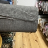 Musselin Stoff Dirty Wash | Taupe Grau | Meterware | Öko Tex 100