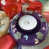 Handmade Teelichthalter Set aus Epoxidharz – Geschenkiee 