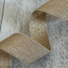 metallisiertes Gurtband in Glitzer-Optik 30 mm - gold