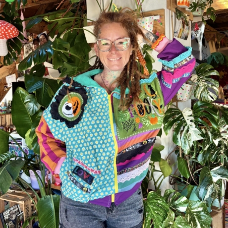 Wohlfühljacke gefüttert Größe 40-42