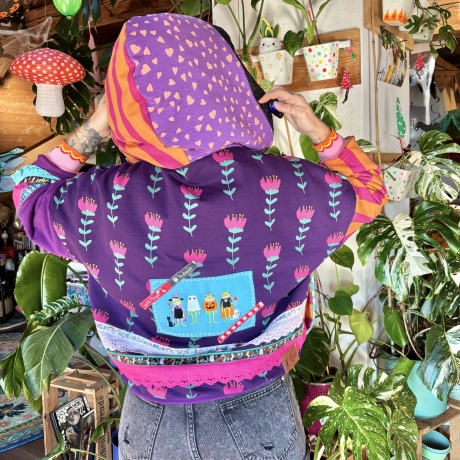 Wohlfühljacke gefüttert Größe 40-42