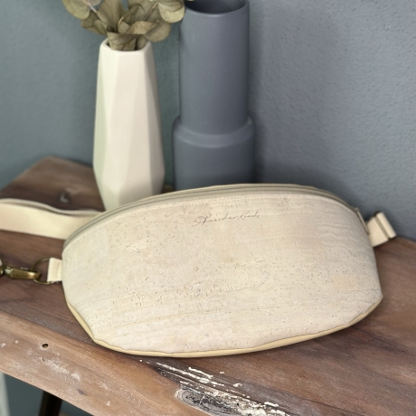 Bauchtasche BASY aus Kunstleder und Kork