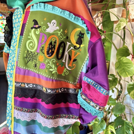 Wohlfühljacke gefüttert Größe 40-42