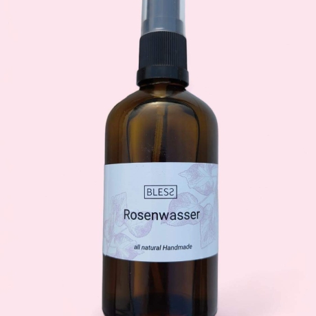 Rosenwasser - reines Rosenhydrolat,Gesichtstonikum bio nachhaltig