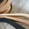 elastisches Band in Bastoptik 38 - 40 mm schwarz Gürtel Tasche