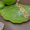 Handmade Epoxidharz Set in leuchtendem Apfelgrün 
