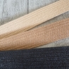 elastisches Band in Bastoptik 38 - 40 mm schwarz Gürtel Tasche