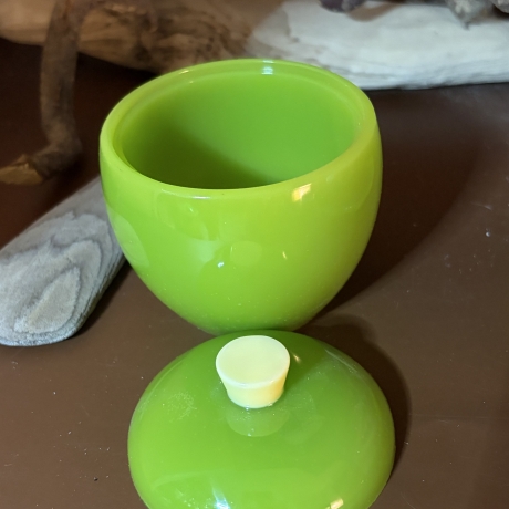Handmade Epoxidharz Set in leuchtendem Apfelgrün 