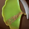 Handmade Epoxidharz Set in leuchtendem Apfelgrün 