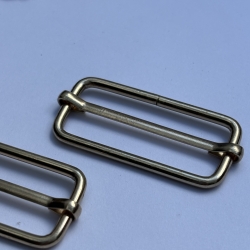 5x Schieber 40 mm gold rosAgold Gurtversteller