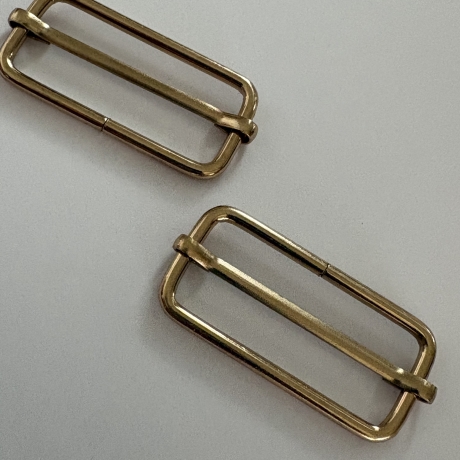 5x Schieber 40 mm gold rosAgold Gurtversteller