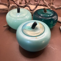 Handmade Deko-Apfeldosen aus Resin kleine Aufbewahrungsdose