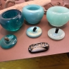 Handmade Deko-Apfeldosen aus Resin kleine Aufbewahrungsdose