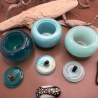 Handmade Deko-Apfeldosen aus Resin kleine Aufbewahrungsdose