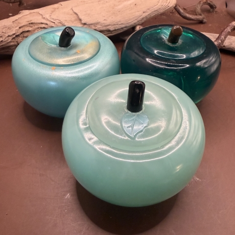 Handmade Deko-Apfeldosen aus Resin kleine Aufbewahrungsdose